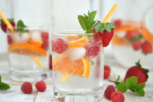 How to make flavored sparkling water