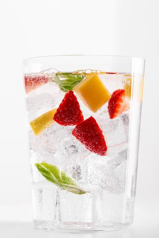 Mango, Strawberry & Basil Water