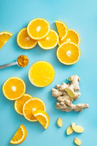Orange, Turmeric & Ginger Immune Boost