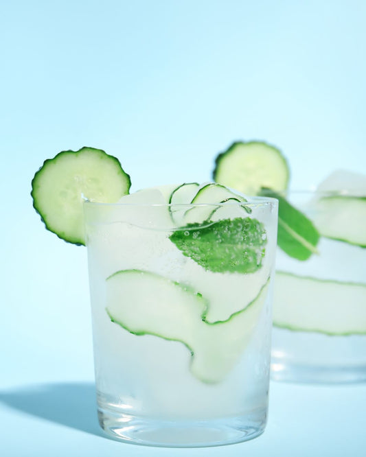 Sparkling Cucumber Mint Lemonade