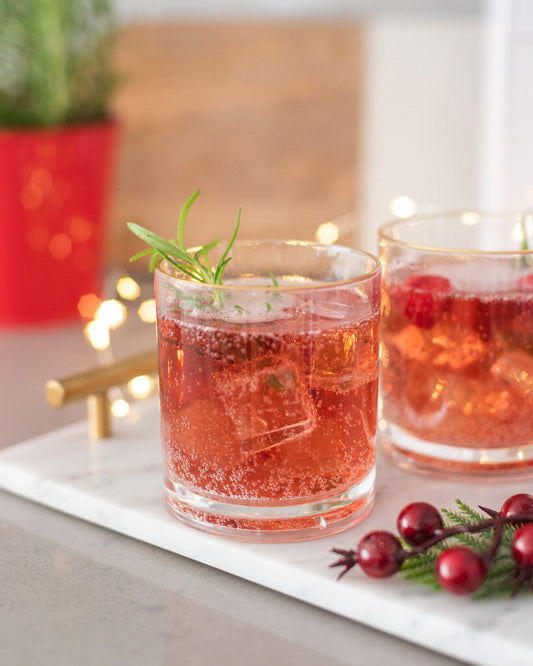 Rosemary-Pomegranate Soda